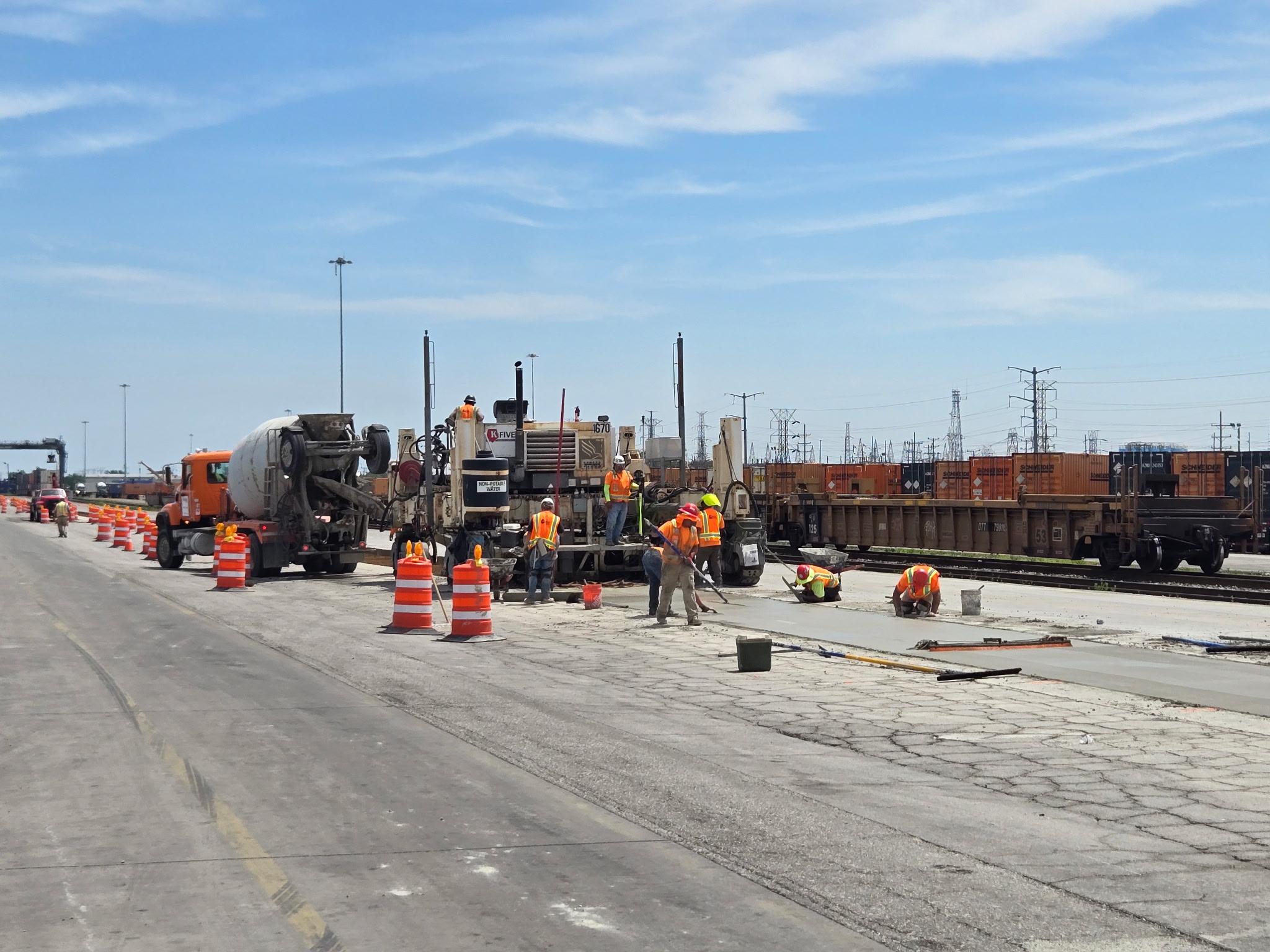 Concrete testing – CSX project